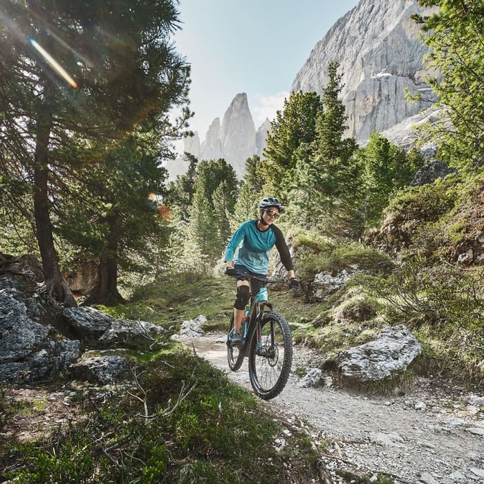 Falkensteiner Hotel Kronplatz Aktiv Sommer Radfahren